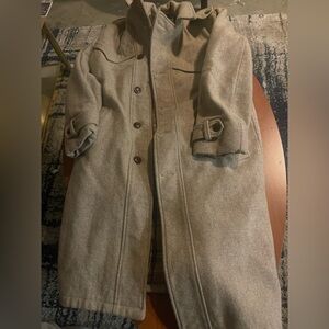 Field & Stream Gray Wool Coat